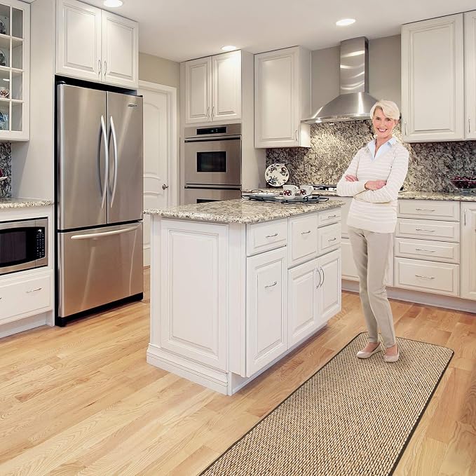 House, Home and More Skid-Resistant Carpet Runner - Image 2