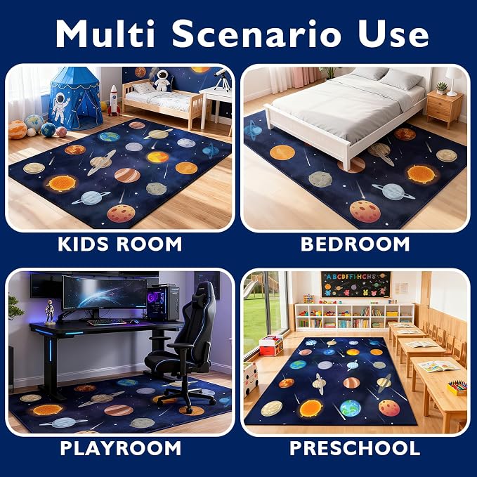 Kids Play Rugs 8'x10' Kids Rugs - Image 6