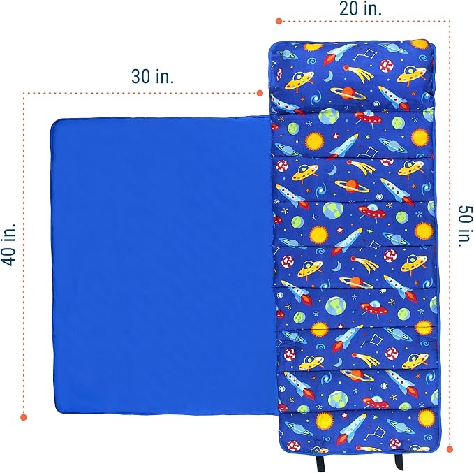 Wildkin Kids Microfiber Nap Mat – Soft Sleep Mat - Image 5
