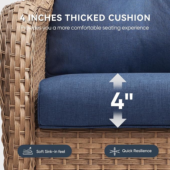 10-Piece Outdoor Patio Cushion Set - Image 4