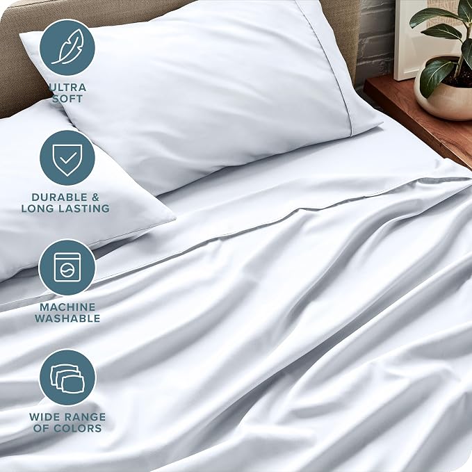 Bare Home Split King Sheet Set - Image 5