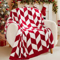 Snuggle Sac Chevron Red Throw Blanket by SnuggleSac