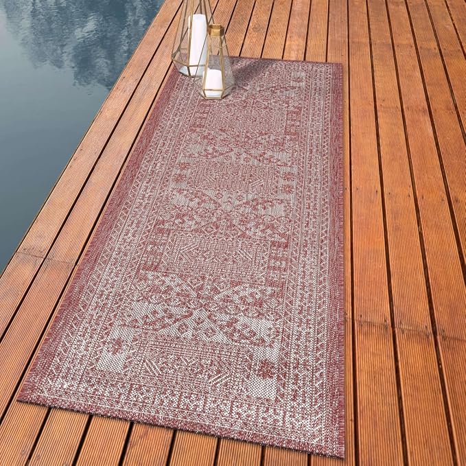 Keen Home Design Terrace Outdoor Runner Rug by KeenHomeDesign