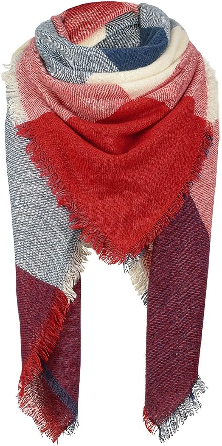 American Trends Women's Cozy Warm Winter Fall Blanket Scarf Stylish Soft Chunky by AmericanTrends