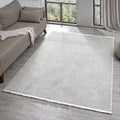 LUXE WEAVERS Solid Machine Woven Stone 4x6 Area Rug, Indoor Stain-Resistant by LuxeWeavers
