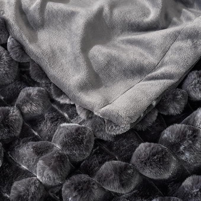 Cozy Bliss Faux Fur Throw Blanket - Image 6