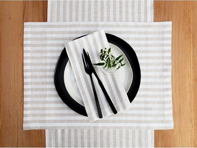 Solino Home Linen Table Runner 156 Inches Long - Image 9