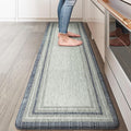 KIMODE Farmhouse Kitchen Runner Rug, 17.3" x 59" Anti Fatigue Kitchen Mats by KIMODE