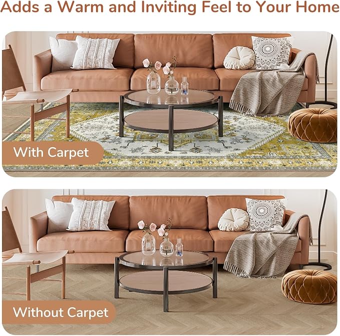 OPPODREAM Thin 6x9 Area Rugs, Washable Rug 6x9 - Image 8