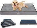 VANKEAN Dog Bed Soft Crate Pad Mat Reversible Cool & Warm, Washable Comfy by VANKEAN