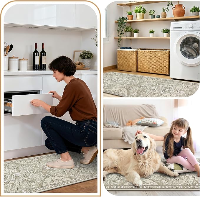 Ileading Anti Fatigue Kitchen Rugs Sets of 2 Cushioned Kitchen Mats - Image 7
