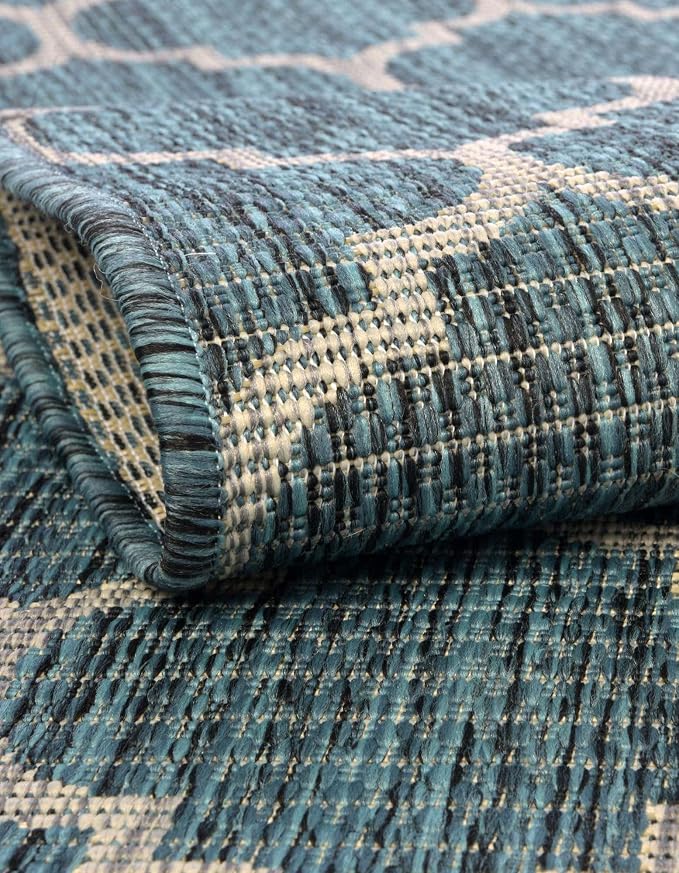 Unique Loom Outdoor Trellis Collection Area Rug - Image 7