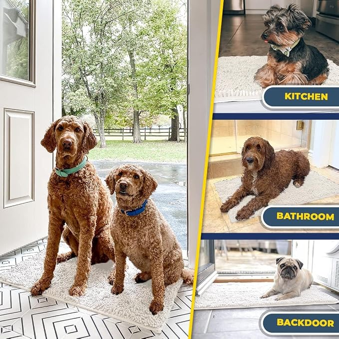 Muddy Mat® Shown on TV – Super Absorbent Door Mat Indoor, Microfiber Quick Dry - Image 6