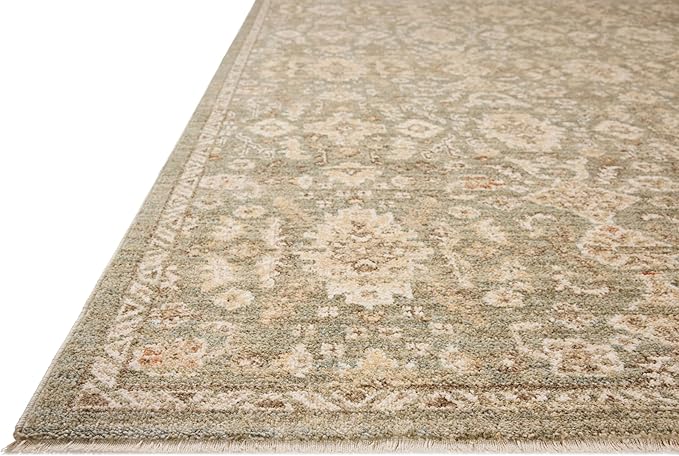 Loloi Chris Loves Julia Palma Collection PLM-03 Lagoon/Natural 3'-6" x 5'-6" - Image 5