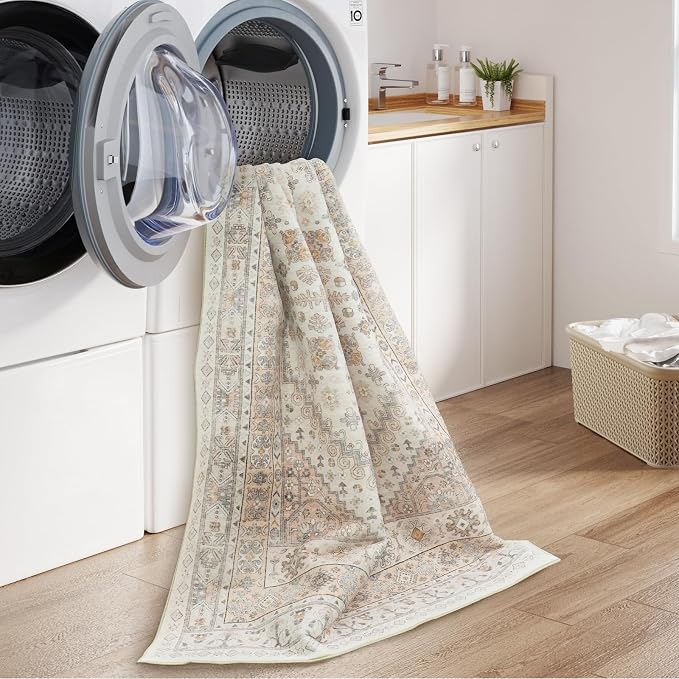 zesthome 6x9 Area Rug, Super Soft Washable Rugs - Image 6