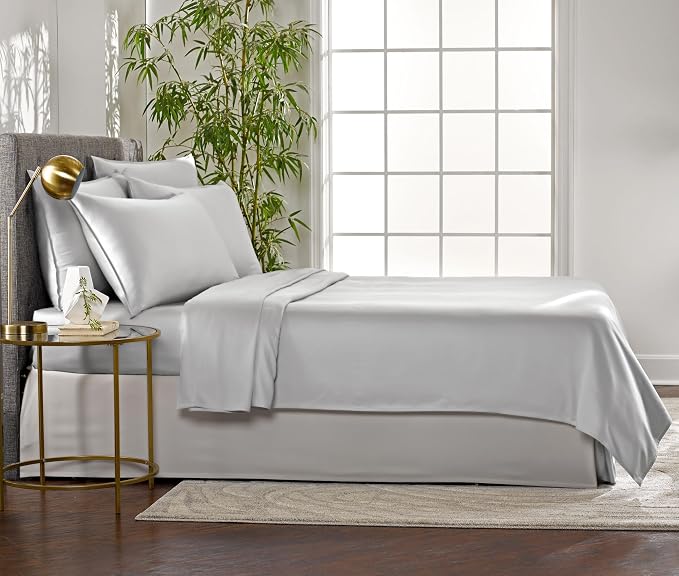 Pure Bamboo Full Sheets, Genuine 100% Organic Viscose Derived from Bamboo Bed - Image 4