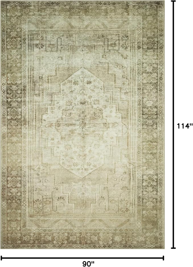 Loloi Magnolia Home by Joanna Gaines Banks Collection BAN-06 Natural/Granite - Image 2