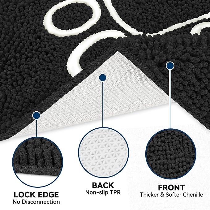 Bcoimo Super Absorbent Dog Door Mat, Pet Rugs - Image 3