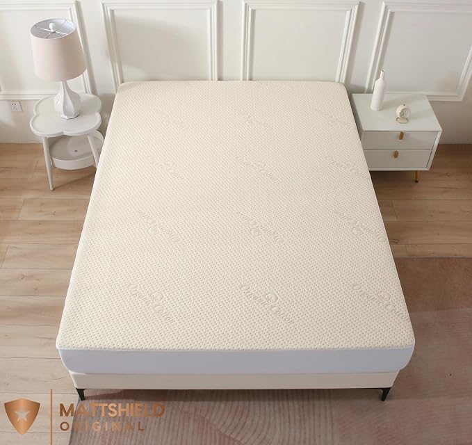Luxury Waterproof Organic Mattress Protector Calif King - Image 7