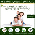 Four Seasons Essentials RV Short Queen Size Waterproof Mattress Protector by FourSeasonsEssentials