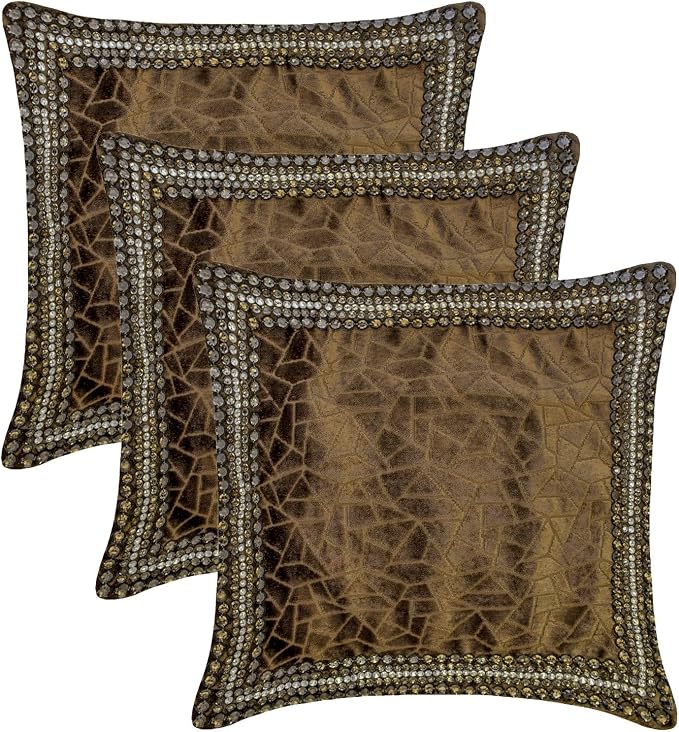 The HomeCentric King/Queen/Twin Brown Decorative Bed Runner Full 68"x18" Bed - Image 6