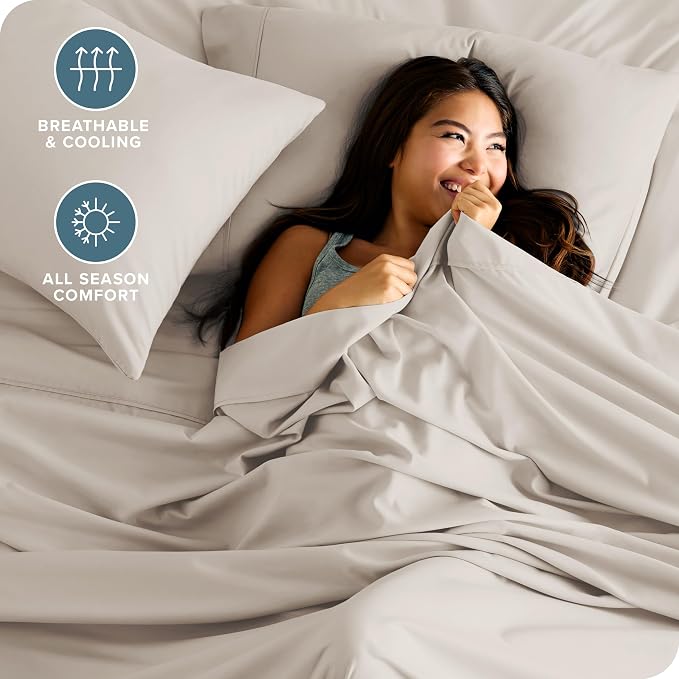 Bare Home Split King Sheet Set - Image 4