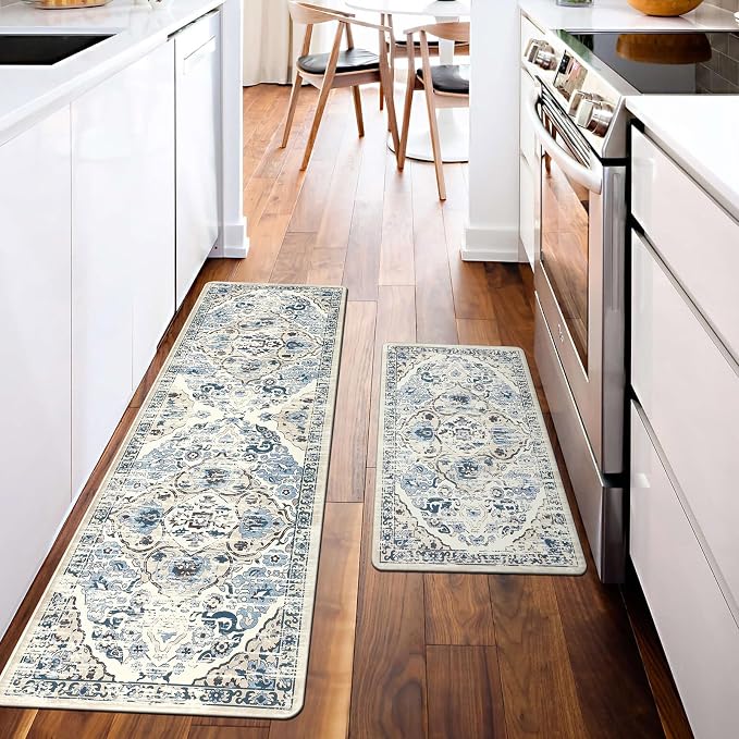 Ileading Anti Fatigue Kitchen Rugs Sets of 2 Cushioned Kitchen Mats - Image 6