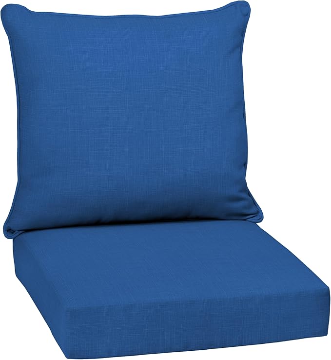 Arden Outdoor Deep Seat Cushion Set, 24 in x 24 in, Weather-Proof, Rain-Proof by ARDEN