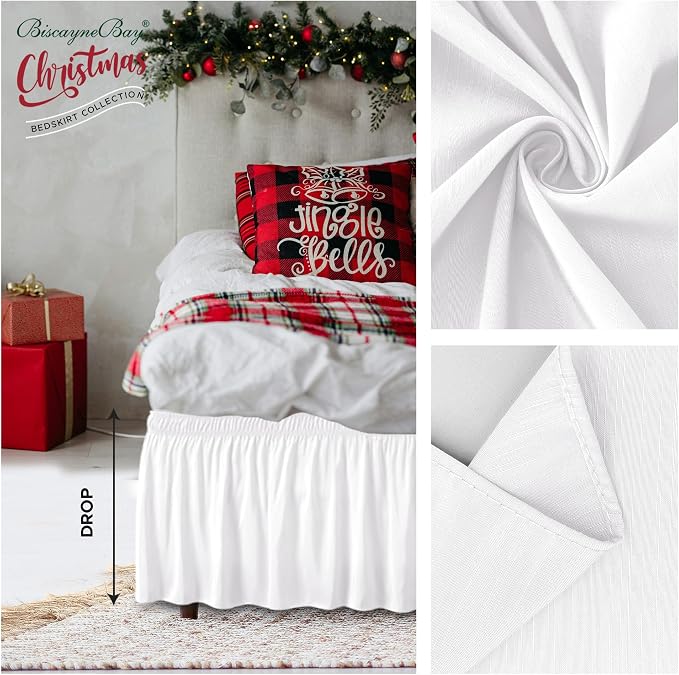 Biscaynebay Wrap Around Bed Skirts - Image 3