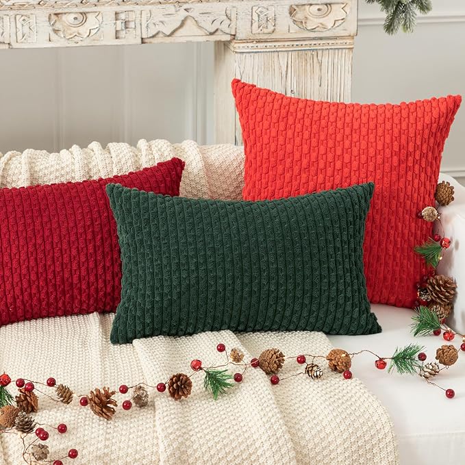 Kevin Textile 12x24 Inch Pillow Cover 1 Pack Boho Christmas Decorative Soft - Image 6