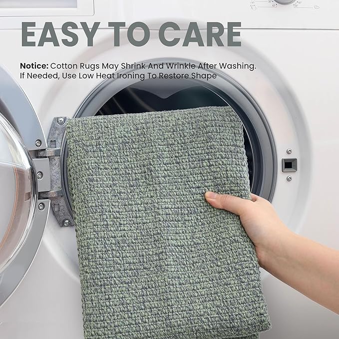 EARTHALL Washable Runner Rug 3x10 Ft Non Slip Runners - Image 3