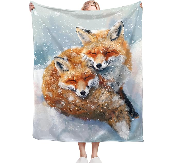 Fox Throw Blanket - Image 3