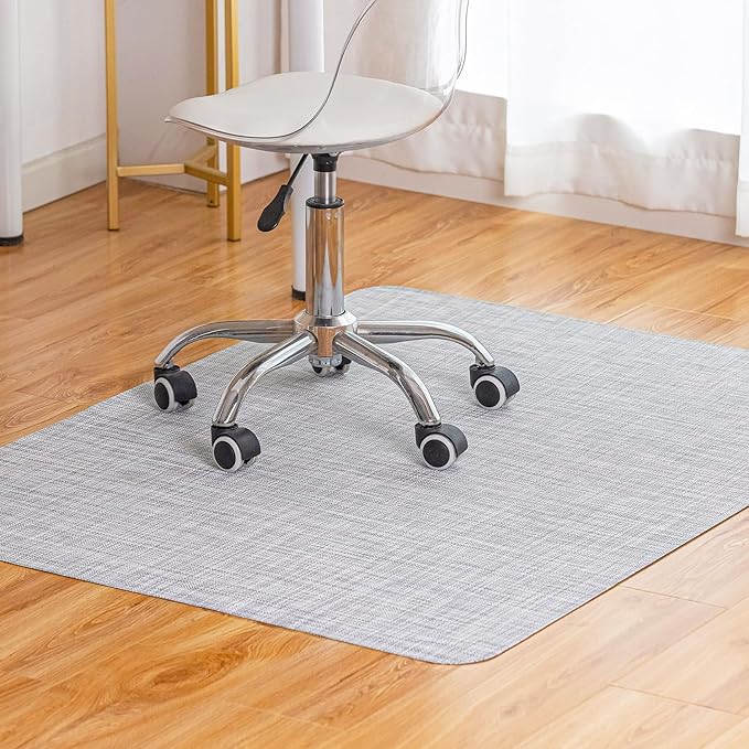 Office Chair Mat for Hardwood Floor Under Desk Computer Rolling Chair Mat for by BAROYAL