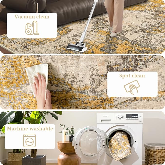 Office Chair Mat for Hardwood Floor, Machine Wash - Image 6
