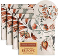 Maison d' Hermine Cloth Napkins Set of 4 100% Cotton by MaisondHermine