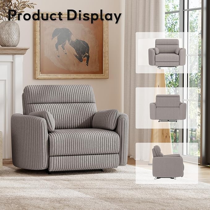Bonzy Home Oversized Electric Recliner Chair - Image 4