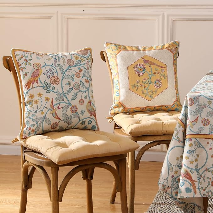 patdrea Linen Decorative Throw Pillow Covers Set Soft Durable Cushion Cases - Image 6