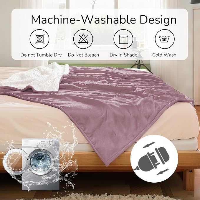 Electric Heated Blanket 72"x84" Full Size - Image 7
