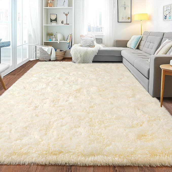 Area Rugs for Living Room, Shaggy Carpets for Living Room, Upgrade Non-Slip - Image 3