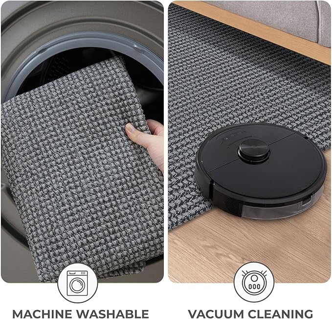 KOZYFLY Long Runners for Hallways 3x12 ft Washable Kitchen Runner Non Slip - Image 7