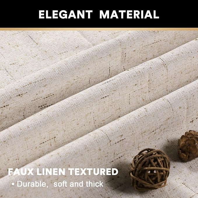 PrinceDeco 100% Blackout Curtains - Image 7