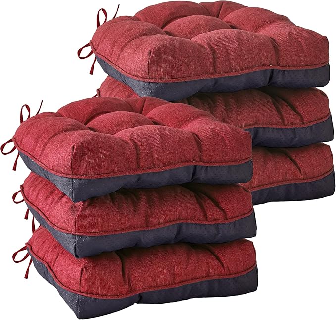 Chair Cushions for Dining Chairs, Seat Cushions for Kitchen Chairs, Indoor Seat by IASEAHK