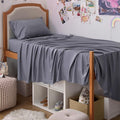 Bedsure Twin XL Sheet Set Dorm Bedding, Cooling Sheets Twin Extra Long Sheets by BEDSURE