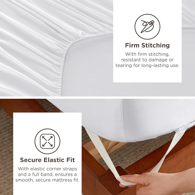 Bedsure Deep Pocket Full Size Bed Sheets Set - Image 4