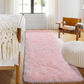 ONASAR Pink Runner Rugs for Bedroom Living Room, 2x6 Washable Bedside Hallway by ONASAR