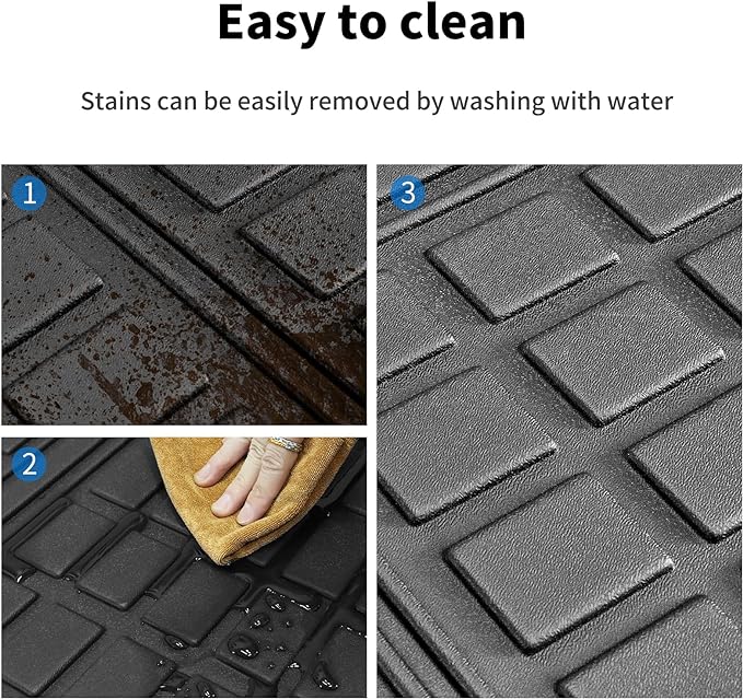 Custom for 2021-2025 2026 Nissan Rogue Cargo Mats Trunk Liner All Weather TPE - Image 6