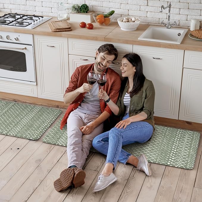 KIMODE Kitchen Anti Fatigue Mats, Memory Foam Kitchen Mats - Image 9