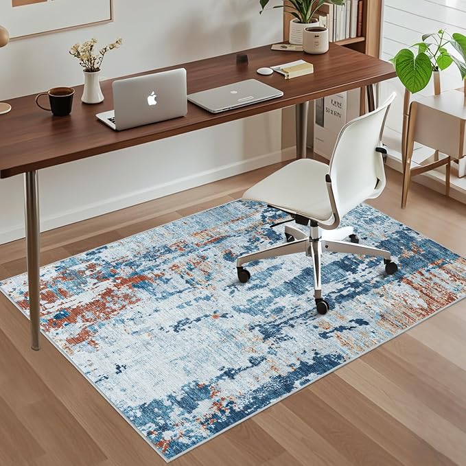 Office Chair Mat for Hardwood Floor, Machine Wash by CHAKME