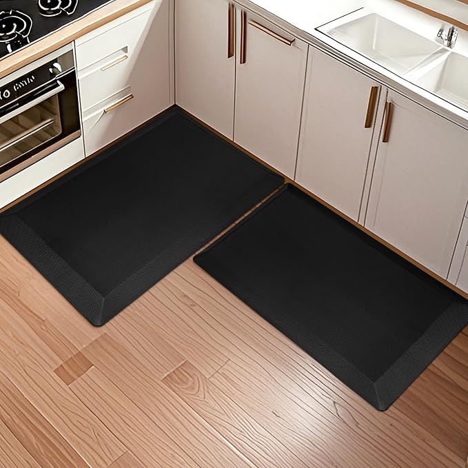 2 PCS Anti Fatigue Kitchen Mats by TyrotHomeDecor