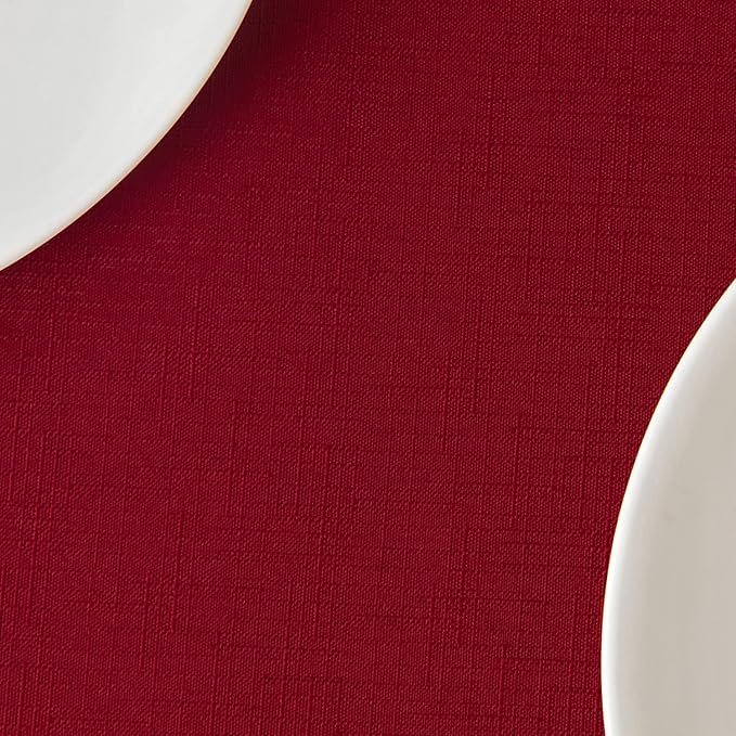 maxmill Square Jacquard Tablecloth Waterproof Spillproof Wrinkle Resistant Soft - Image 9